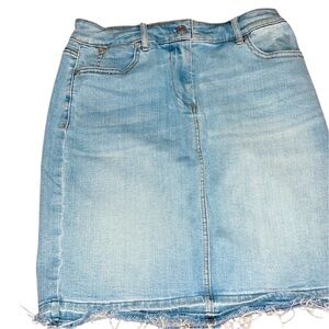 Talbots Mini Jean Skirt size 2